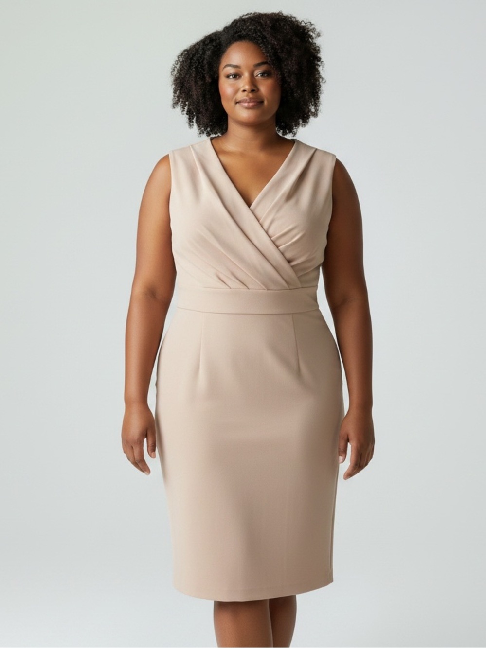 Lauren Ralph Lauren Dress Pink Sz 12 New Easter Spring Wrap Knee Length Lined‎